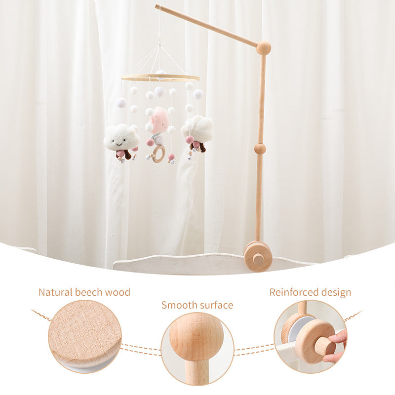 Baby Wooden Support Mosquito Net Hanging