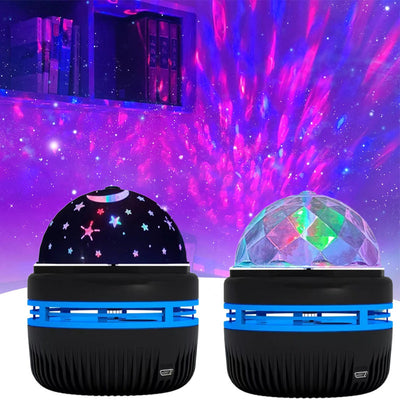 Starry Sky Aurora Water Pattern Atmosphere Projection Stage Lights